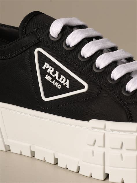 prada black shoes price|Prada black sneakers women's.